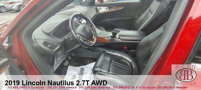 used 2019 Lincoln Nautilus car, priced at $18,995