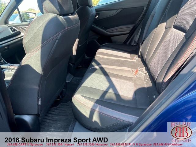 used 2018 Subaru Impreza car, priced at $13,995