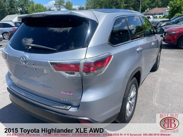 used 2015 Toyota Highlander car, priced at $17,995