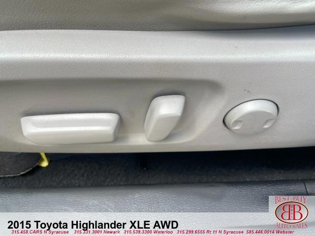 used 2015 Toyota Highlander car, priced at $17,995