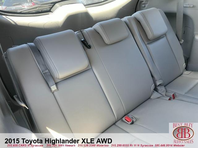 used 2015 Toyota Highlander car, priced at $17,995