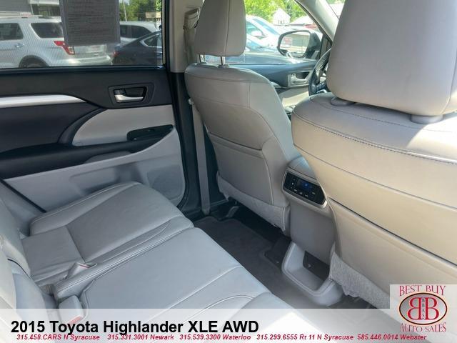 used 2015 Toyota Highlander car, priced at $17,995