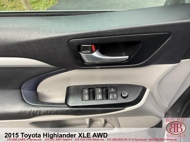 used 2015 Toyota Highlander car, priced at $16,995
