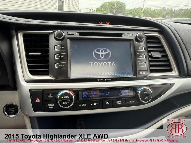 used 2015 Toyota Highlander car, priced at $16,995