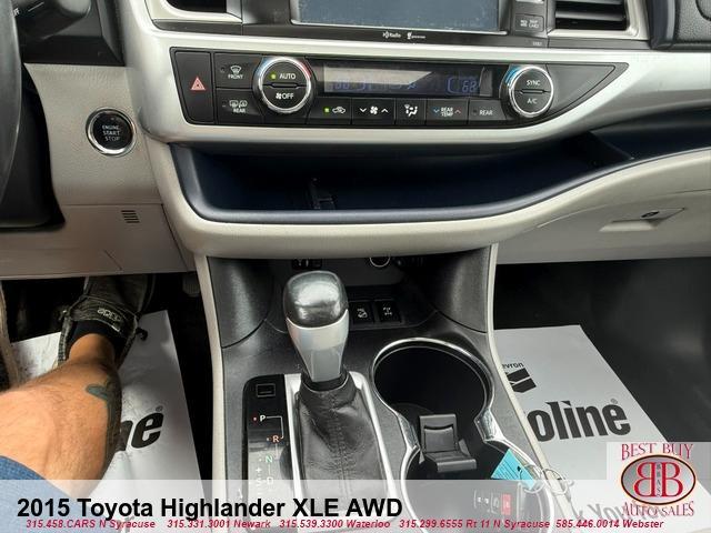 used 2015 Toyota Highlander car, priced at $16,995