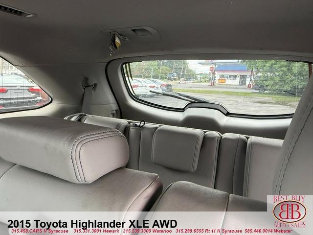 used 2015 Toyota Highlander car, priced at $16,995