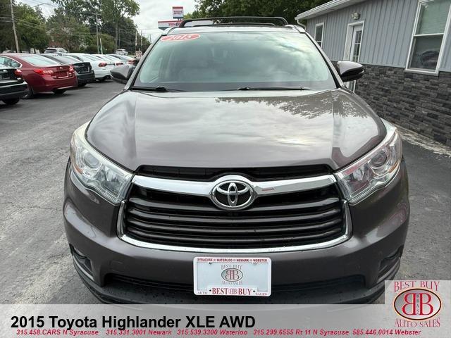 used 2015 Toyota Highlander car, priced at $16,995