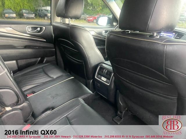 used 2016 INFINITI QX60 car, priced at $12,995