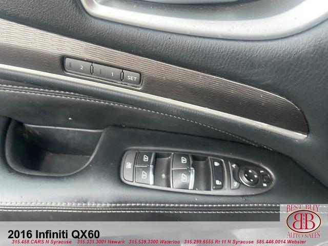 used 2016 INFINITI QX60 car, priced at $12,995