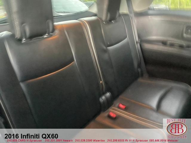 used 2016 INFINITI QX60 car, priced at $12,995