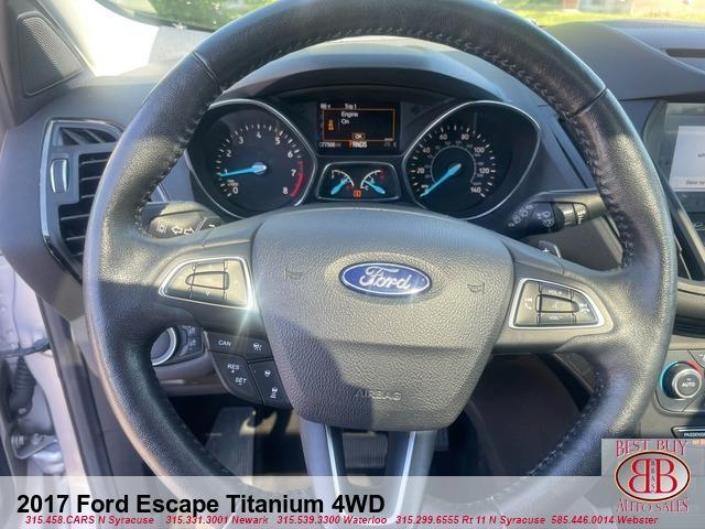 used 2017 Ford Escape car, priced at $11,995