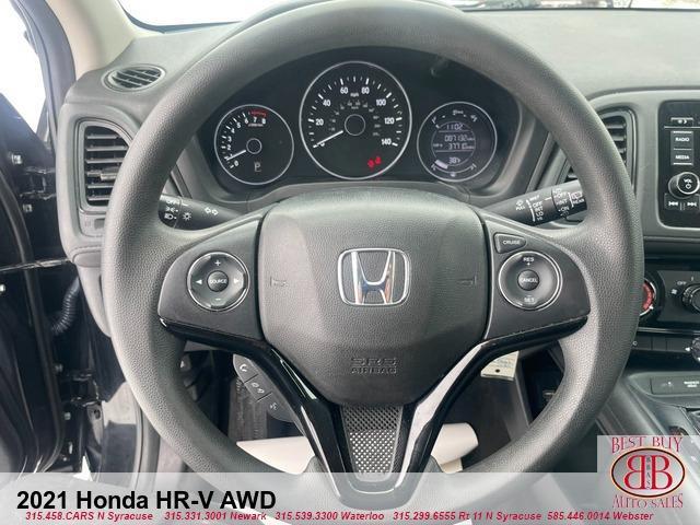 used 2021 Honda HR-V car, priced at $17,995