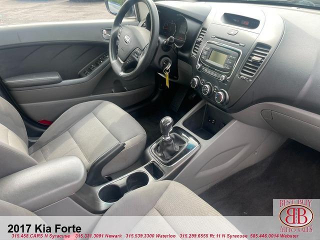 used 2017 Kia Forte car, priced at $8,995