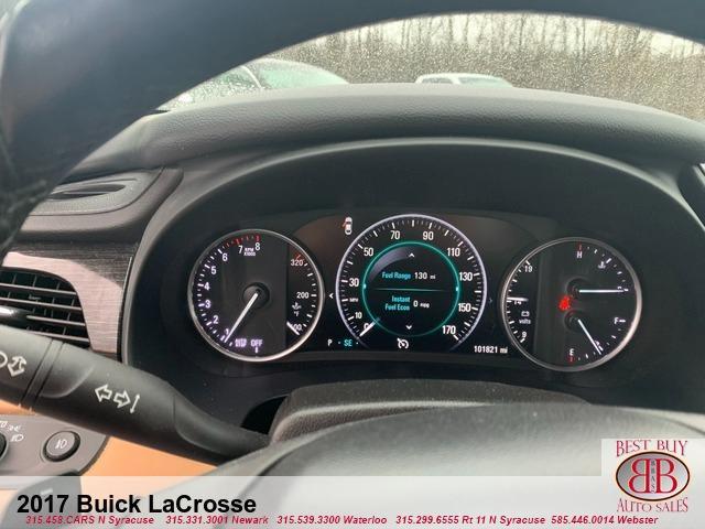 used 2017 Buick LaCrosse car, priced at $14,995