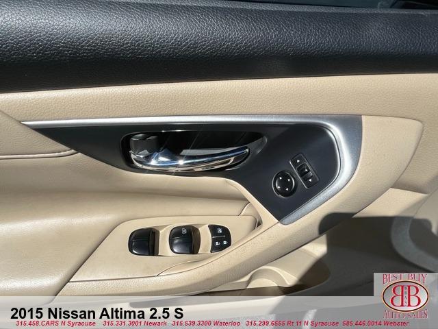 used 2015 Nissan Altima car, priced at $9,995