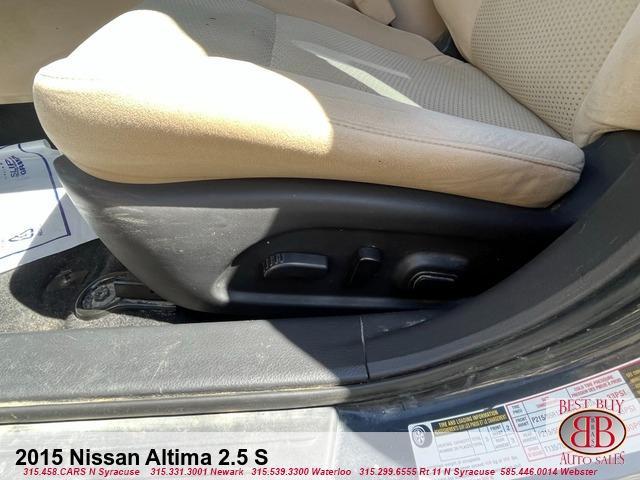 used 2015 Nissan Altima car, priced at $9,995