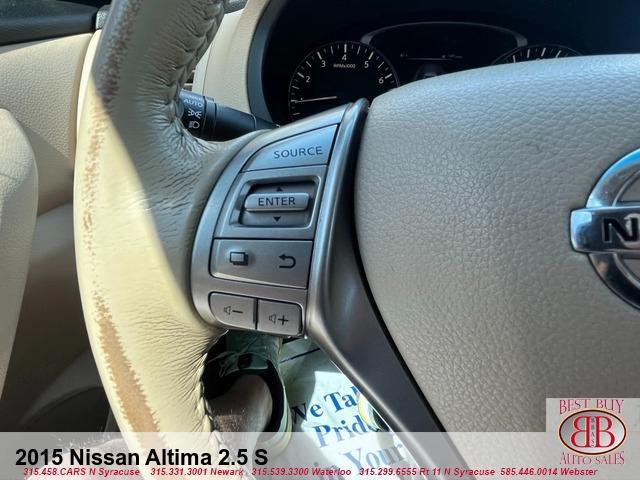 used 2015 Nissan Altima car, priced at $9,995