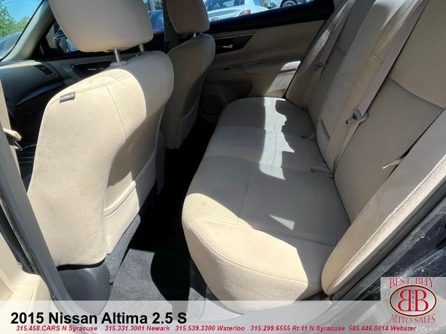 used 2015 Nissan Altima car, priced at $9,995