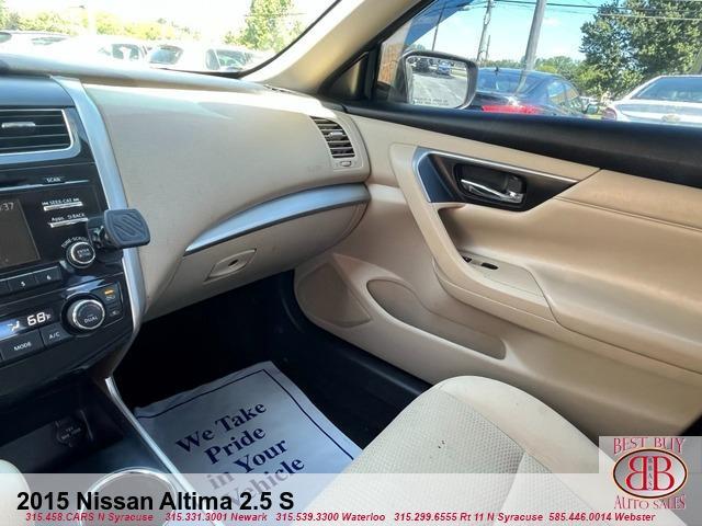 used 2015 Nissan Altima car, priced at $9,995