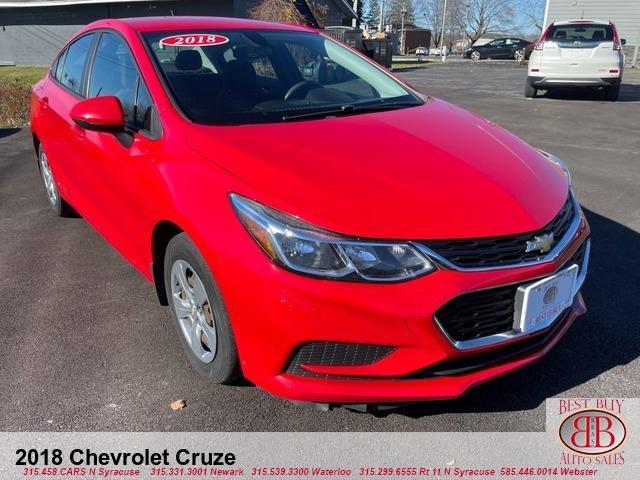 used 2018 Chevrolet Cruze car, priced at $8,995