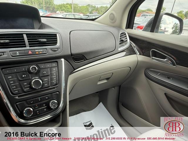 used 2016 Buick Encore car, priced at $10,995