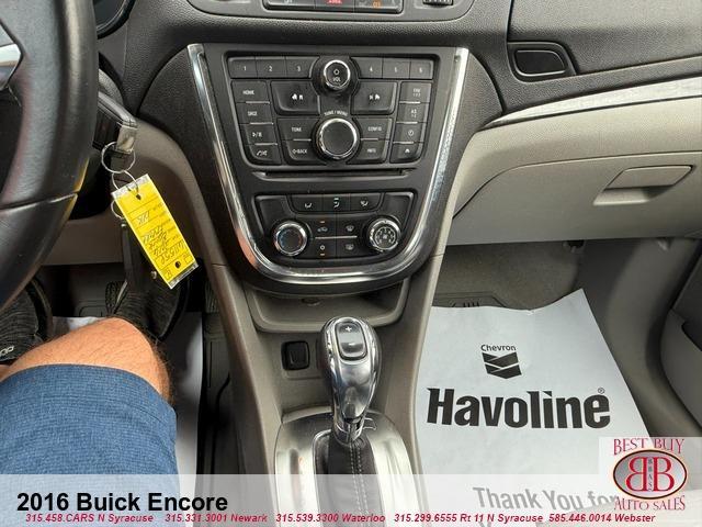 used 2016 Buick Encore car, priced at $10,995