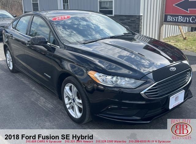 used 2018 Ford Fusion Hybrid car, priced at $11,995