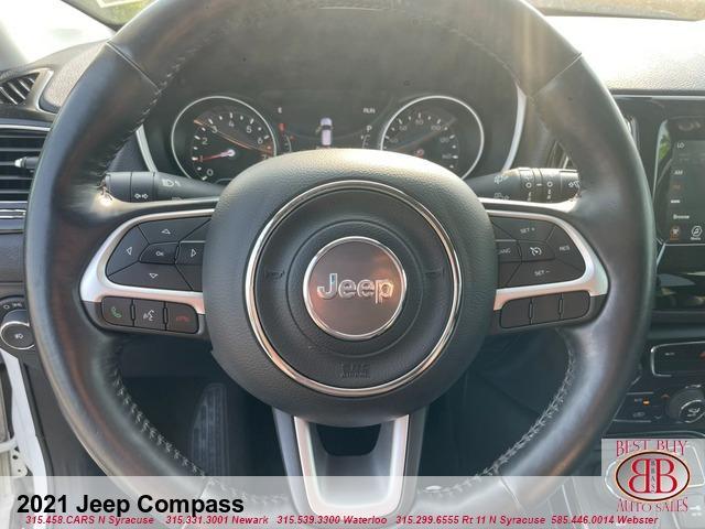 used 2021 Jeep Compass car, priced at $15,995