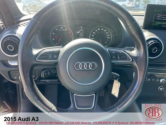 used 2015 Audi A3 car, priced at $11,995