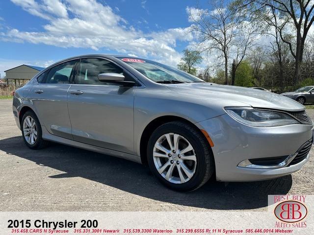used 2015 Chrysler 200 car, priced at $8,995