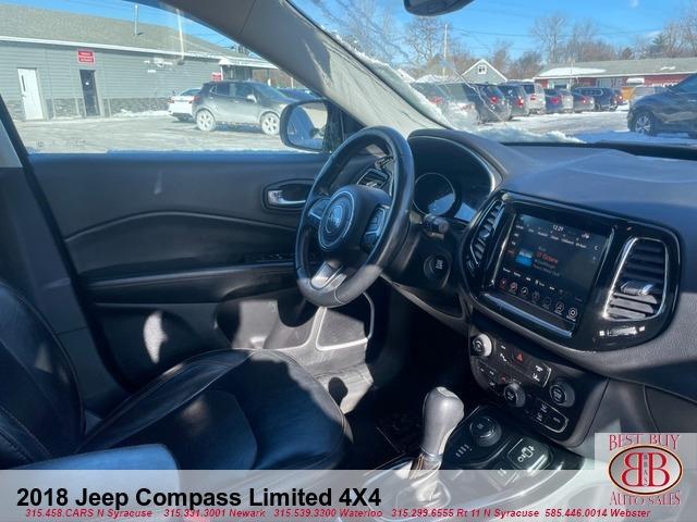 used 2018 Jeep Compass car, priced at $13,995