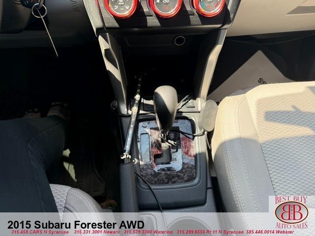 used 2015 Subaru Forester car, priced at $10,995