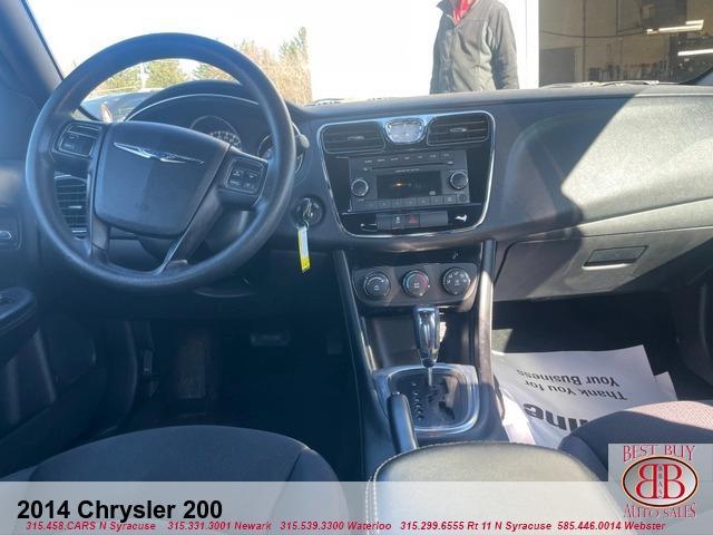 used 2014 Chrysler 200 car, priced at $8,995