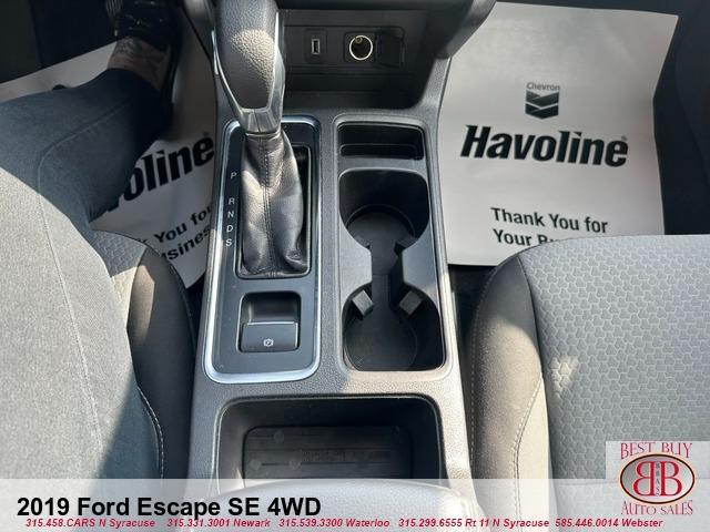 used 2019 Ford Escape car, priced at $14,995