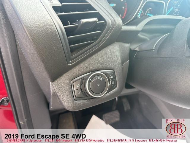 used 2019 Ford Escape car, priced at $14,995