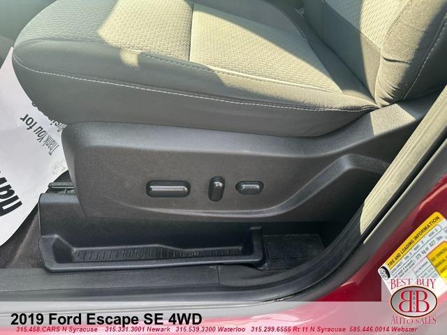 used 2019 Ford Escape car, priced at $14,995