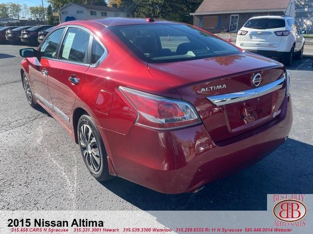 used 2015 Nissan Altima car, priced at $9,995