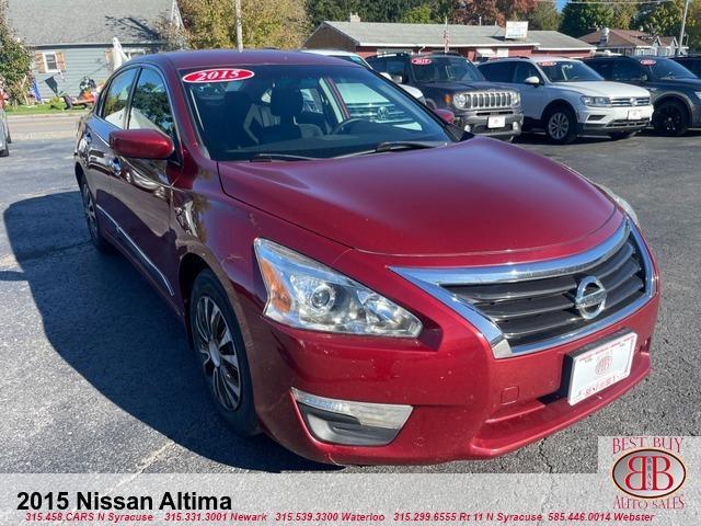 used 2015 Nissan Altima car, priced at $9,995