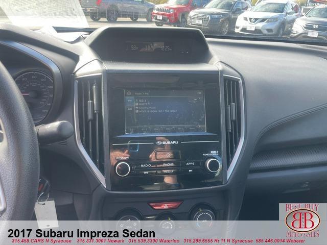 used 2017 Subaru Impreza car, priced at $10,995