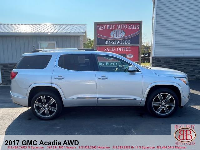 used 2017 GMC Acadia car, priced at $17,995