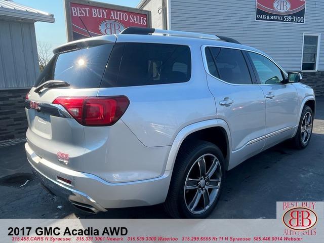 used 2017 GMC Acadia car, priced at $17,995