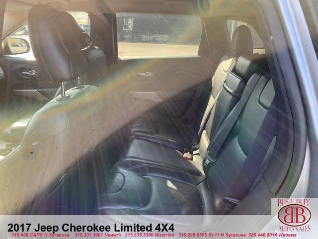 used 2017 Jeep Cherokee car, priced at $14,995