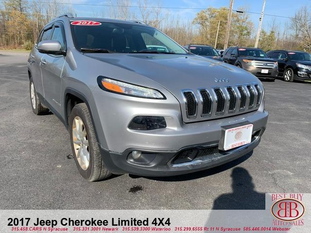 used 2017 Jeep Cherokee car, priced at $14,995