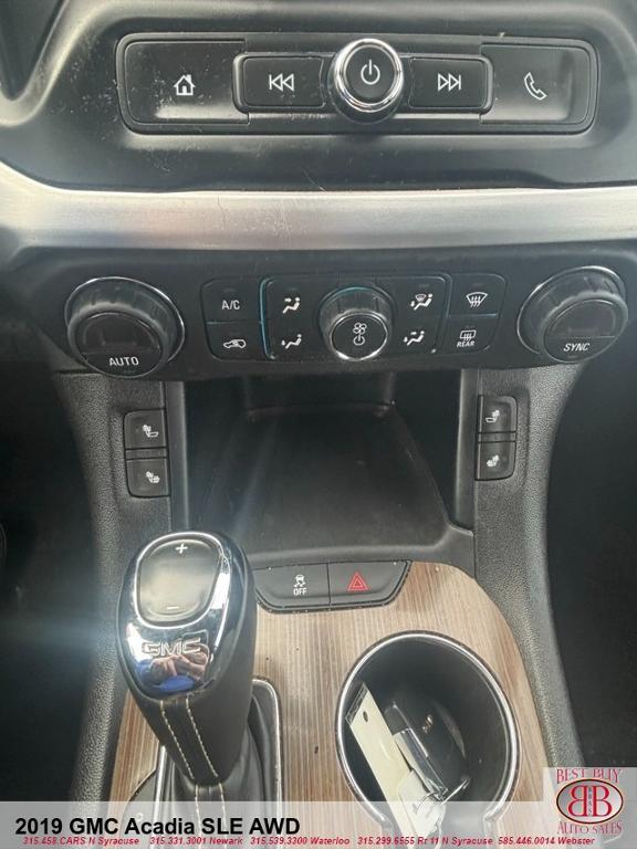 used 2019 GMC Acadia car, priced at $13,995