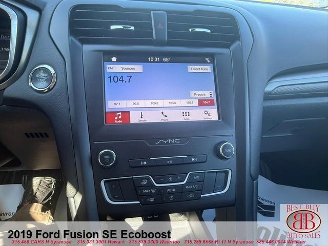 used 2019 Ford Fusion car, priced at $13,995