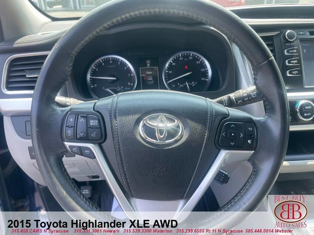 used 2015 Toyota Highlander car, priced at $15,995