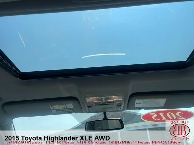 used 2015 Toyota Highlander car, priced at $15,995