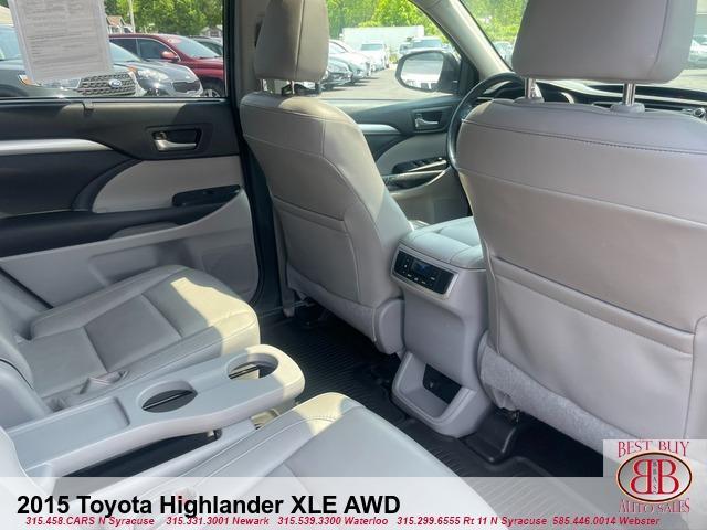 used 2015 Toyota Highlander car, priced at $15,995