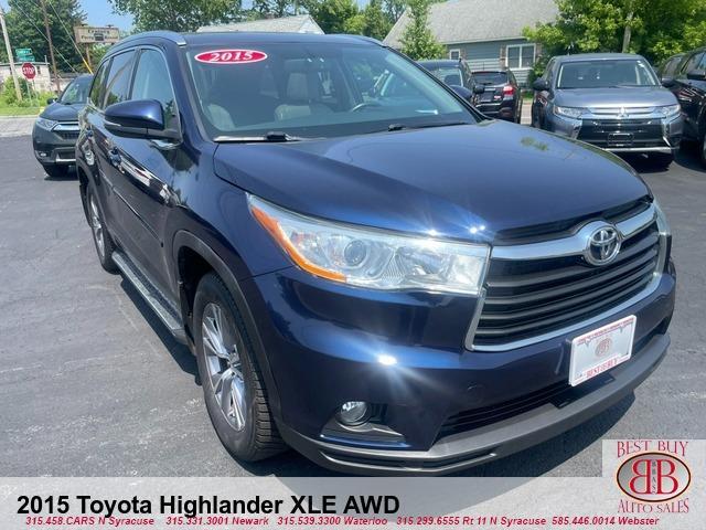 used 2015 Toyota Highlander car, priced at $15,995