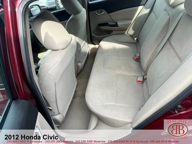 used 2012 Honda Civic car, priced at $10,995